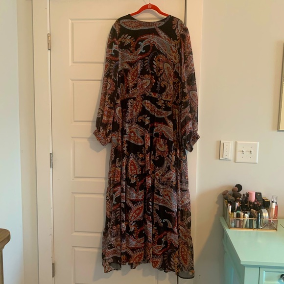 Anthropologie Paisley Maxi Dress - Picture 4 of 12